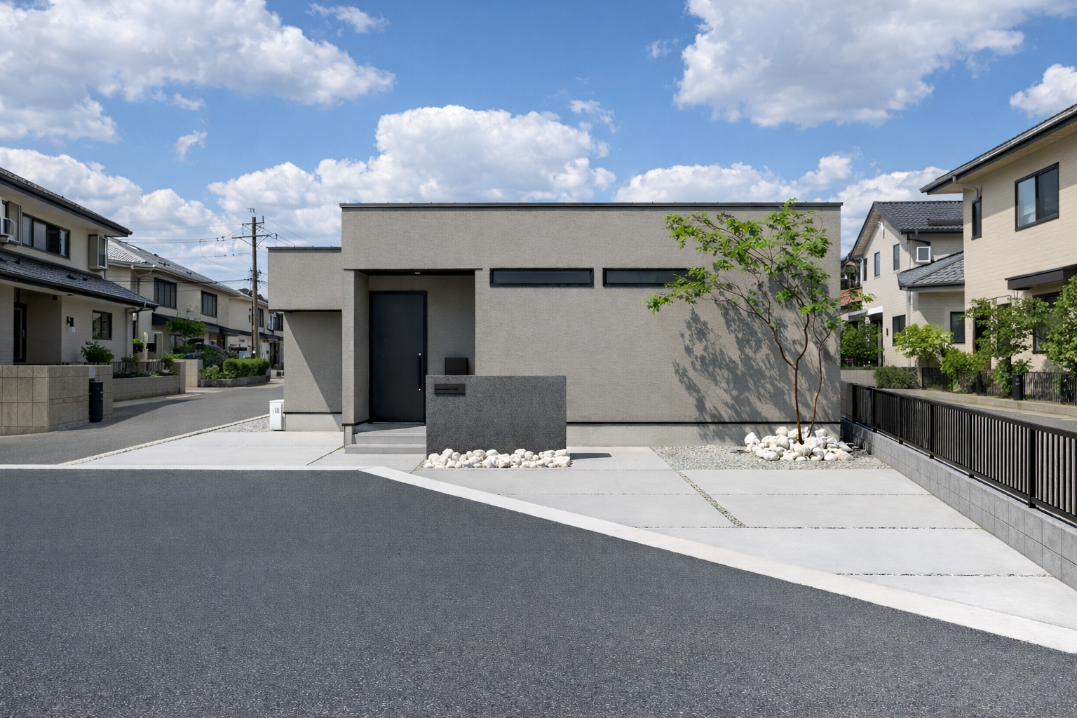 中庭と暮らす｜完成見学会開催　in岡山市中区兼基